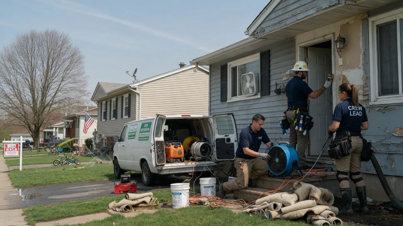 Flood Cleanup in Eva, TN near me