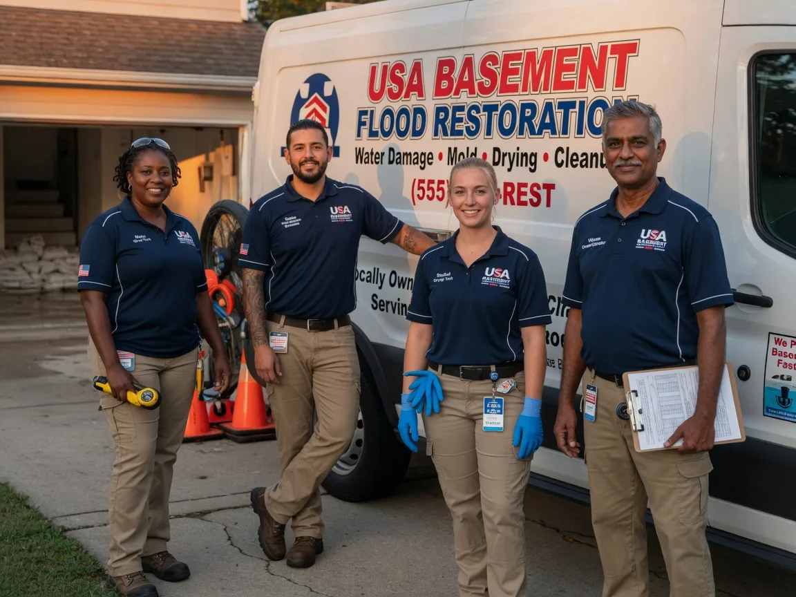 Basement Flood Cleanup company in Eva, TN