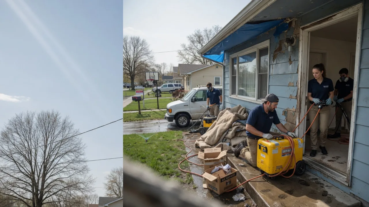 Basement Flood Cleanup in Eva, TN near me